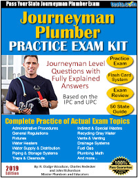 Journeyman Plumber Practice Test Questions