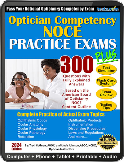 Optician NOCE Practice Test